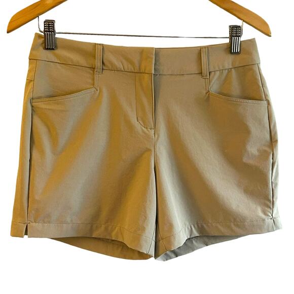 Willit Khaki Hiking Golf Shorts Pockets Size 4 - Picture 2 of 8